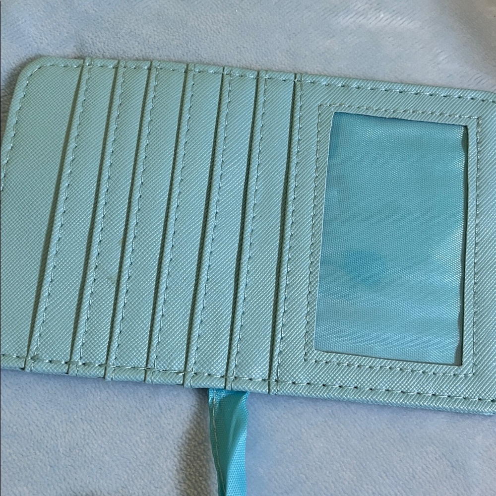 BE FREE Striped Wristlet Wallet – Multicolor with Blue Attached Card Holder - Picture 5 of 14